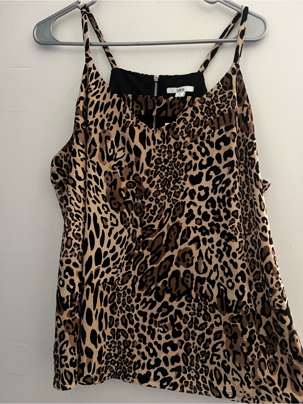 Bar III Animal Print Top